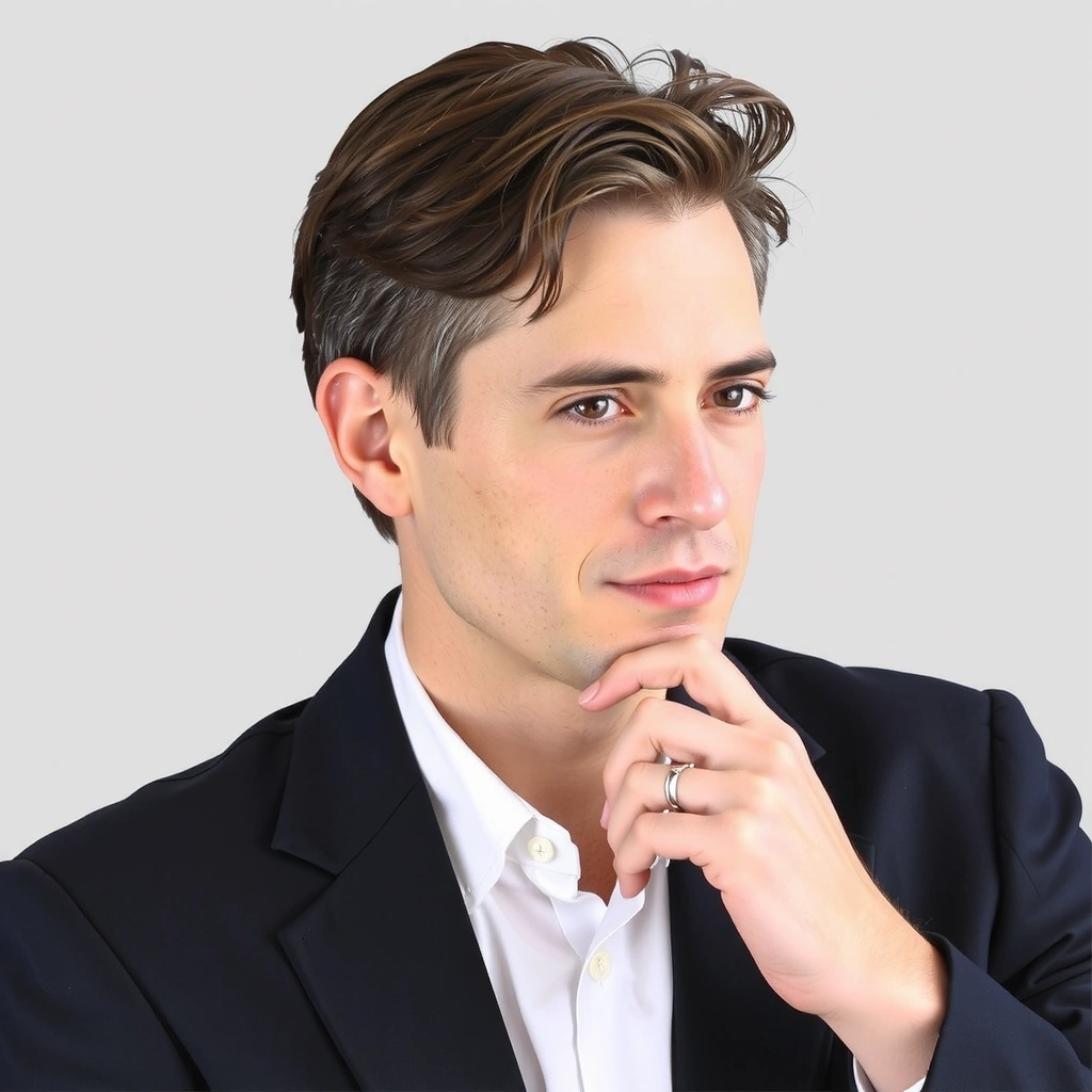 Portrait of a man, David L.