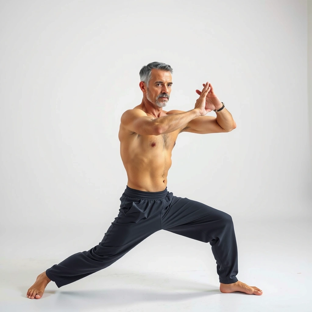 Portrait of Mark T., a strong and balanced individual